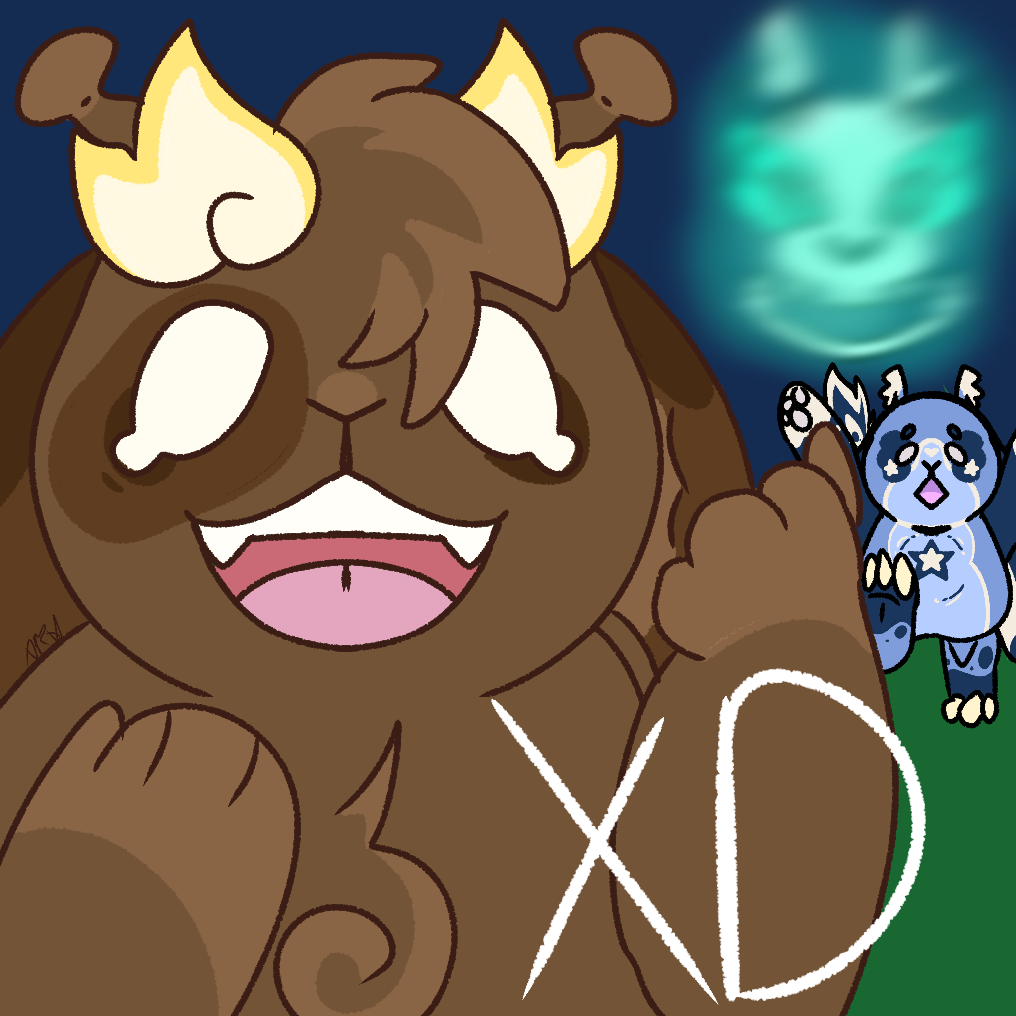 Click to view larger size He did NOT soothe them